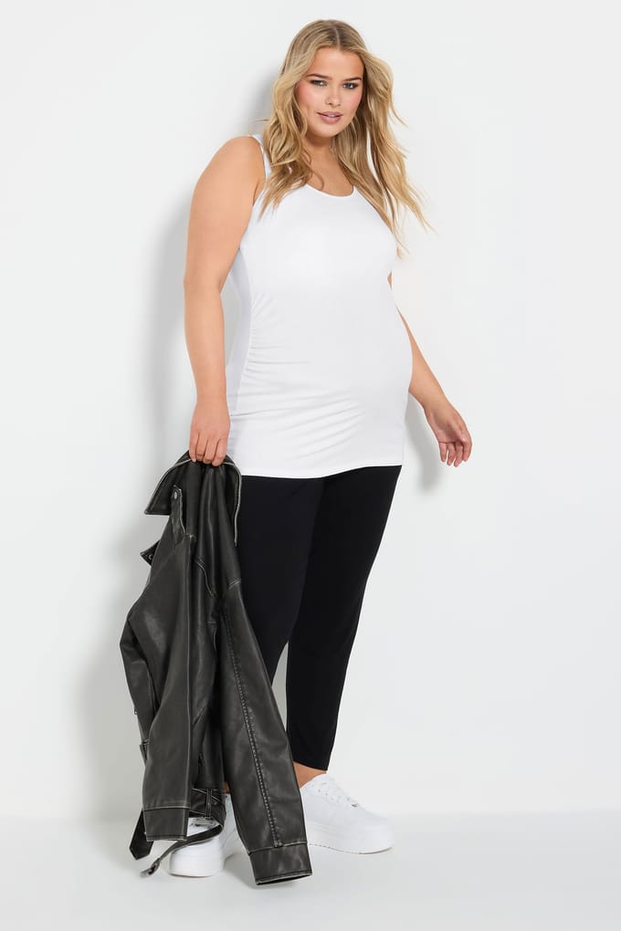 Bump It Up Maternity Hemd Met Bralette In Wit Size 46