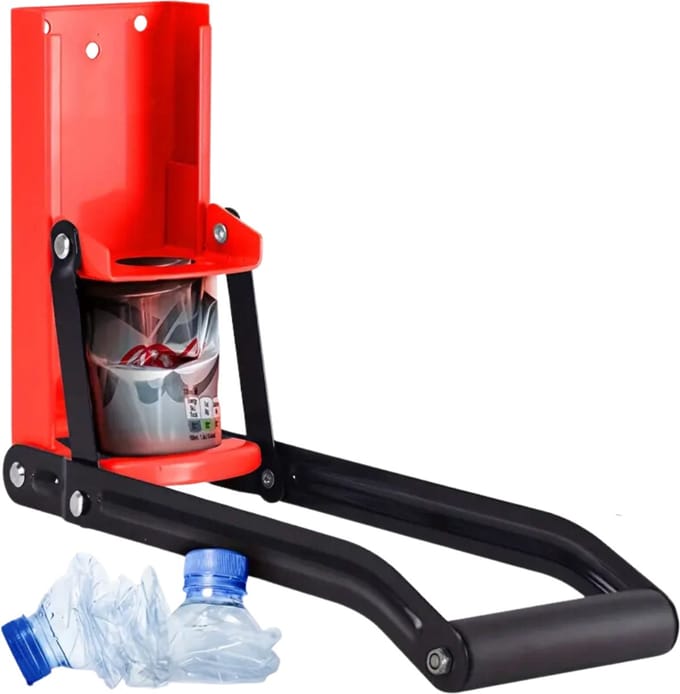 Nivard Blikjespers - Blikkenpers - Blikpers - Can Crusher - 25cl - 33cl - Blik - Rood