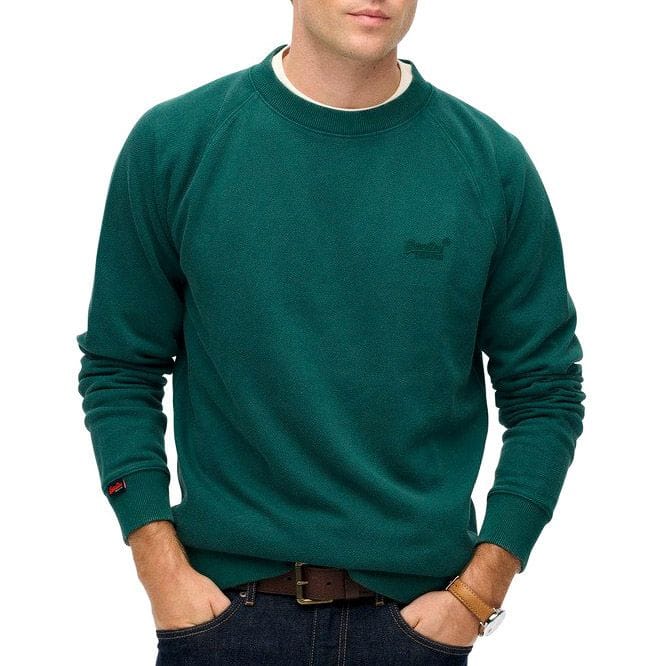 Superdry Essential Logo Sweatshirt Heren - Maat S