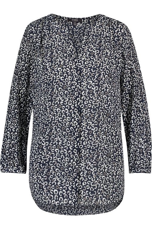 Pintuck Blouse Dierenprint | Toro Cat