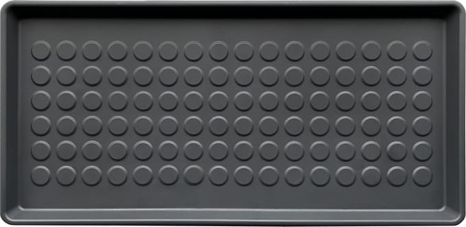 BAGGMUCK Universele grijze schoenmat 71x35 cm
