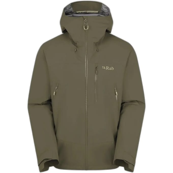 Wandeljack met capuchon Rab Downpour Mountain
