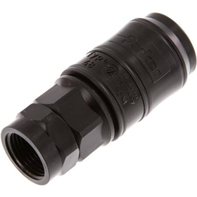 POM DN 7.2 Koppeling Snelkoppeling G 3/8 inch Binnendraad