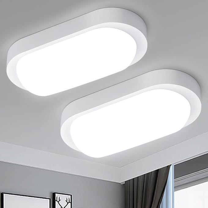Oraymin LED Wandlamp Binnen & Buiten - Up & Down - 18W - 4000K - IP65 - Zwart - Set van 2