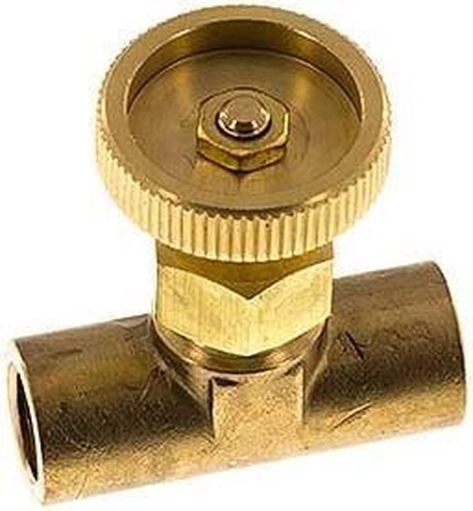 G1/8'' Messing NBR Naaldafsluiter 15 bar - NLB - NLB-018