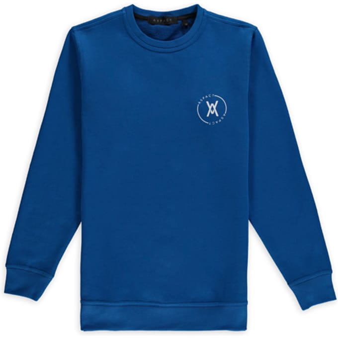 ASPACT  Circle Sweater Classic Blue Taglia: XXL | Maglioni a maglia Outlet | Unisex | Blu