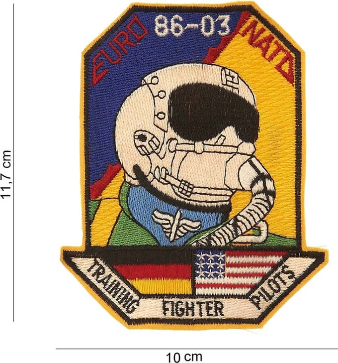 Embleem stof Euro 86-03 nato
