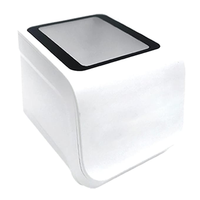 QR Desktop Barcode Scanner Mobiele Betalingscode Scanning Box AutoSensor USB Bedrade Barcodelezer wit