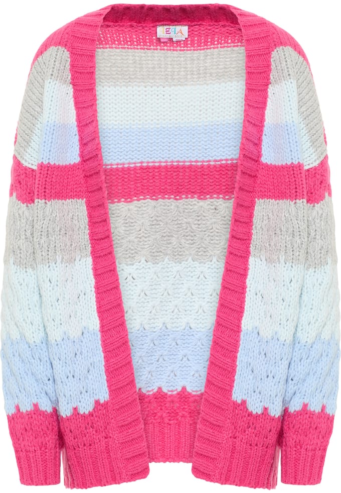 IZIA open vest Dames roze