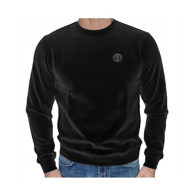 Plein Sport Zwarte Katoenen Sweatshirt