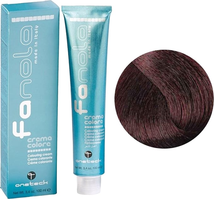 Fanola Haarverf Professional Colouring Cream 6.5 Dark Blonde Mahagony