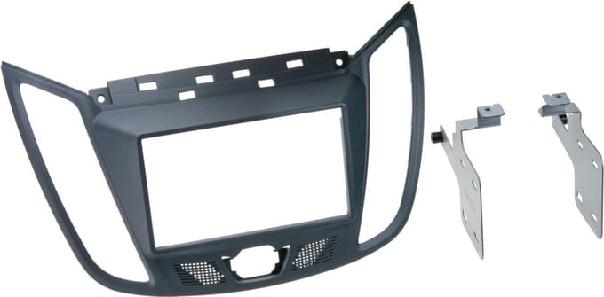2-DIN Paneel geschikt voor Ford C-Max (DXA) / Kuga (DM2) Kleur: Donker Grijs
