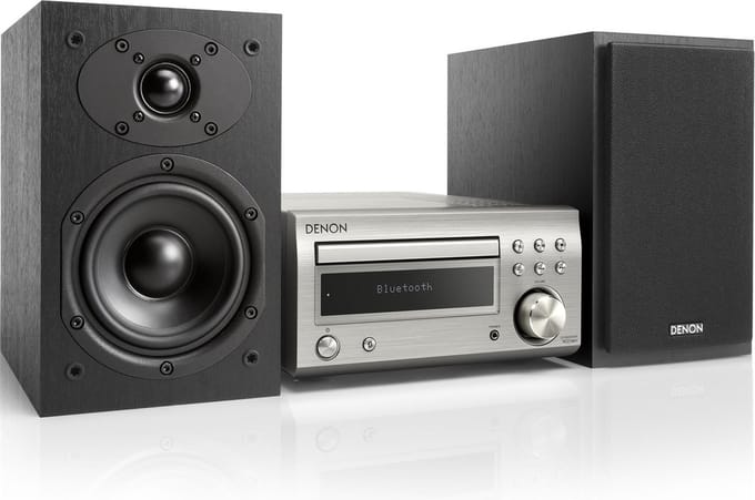 Denon Set RCD-M41DAB Silver/Black
