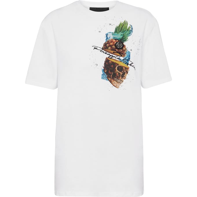 T-Shirt Ronde Hals Pineapple Skies
