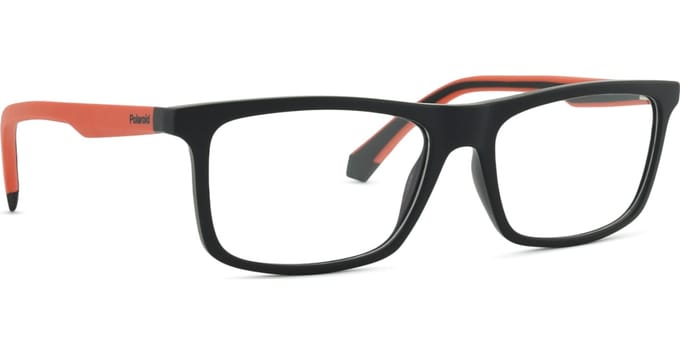 Polaroid PLD D548 Matte black orange 56/17/145 UNISEX Brilmonturen