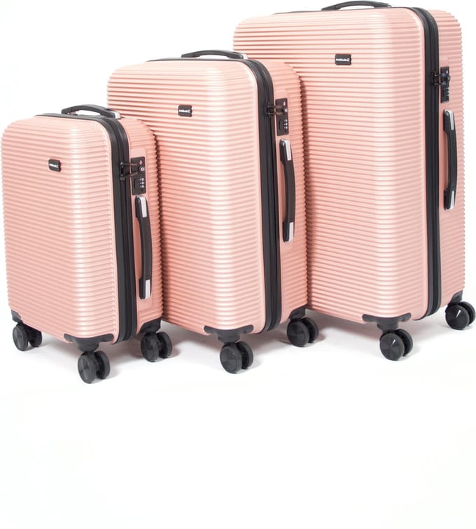 AttitudeZ Air-Z Reiskoffer Set Roze