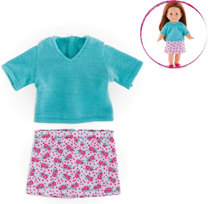 Corolle Ma Corolle Jupe Fleurie & Pull