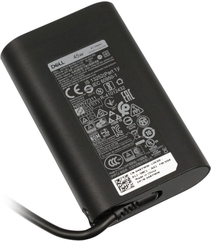 Dell AC Adapter 45W - Netspanningsadapter USB Type-C - incl. stroomkabel