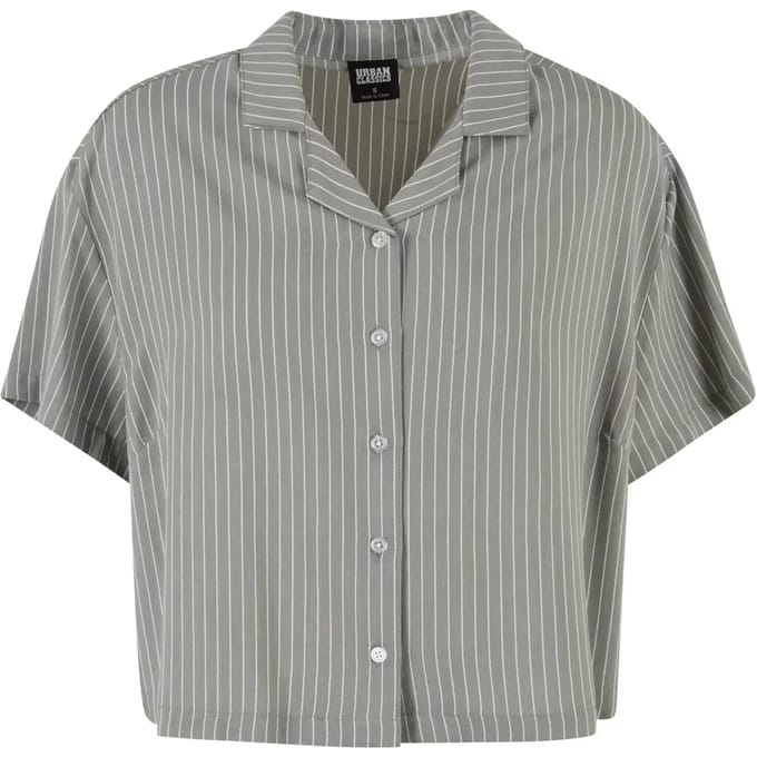 Korte mouwen viscose blouse voor dames Urban Classics Resort