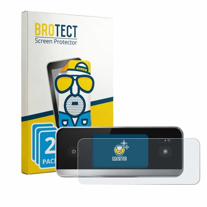 BROTECT - Screenprotector voor Philips Series 8000 EP8757/20 - Folie Beschermfolie matte 2 Stuks
