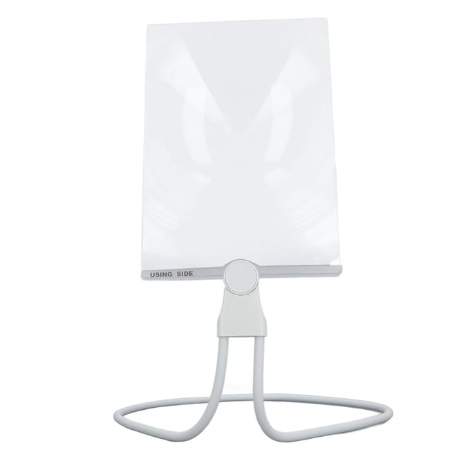 Nek Draagbare Vergrootglas 3x Vergroting Handheld Bureau Nek Hangend Vergrootglas Zwanenhals Hoog