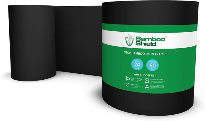 Bamboe Wortelbarrière van 50 ft x 24 inch voor Effectieve Bamboe Controle