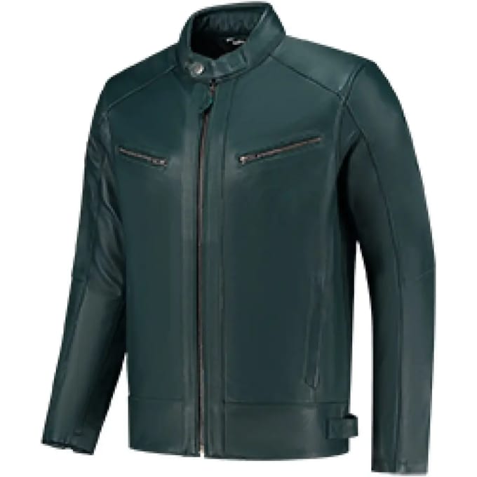 Rusty Stitches Dorian Motorfiets lederen jas -