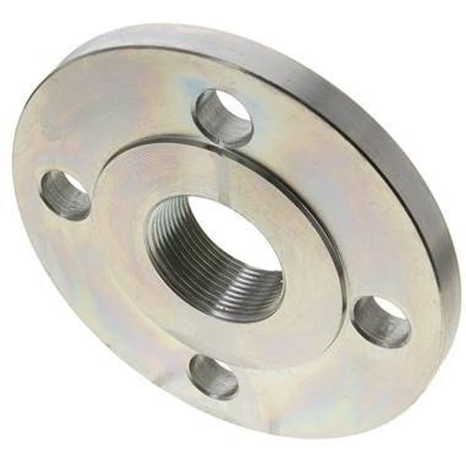 Draadflens DN65-PN16 (EN) Rp 2-1/2'' Verzinkt Staal EN 1092-1 (Type 13)