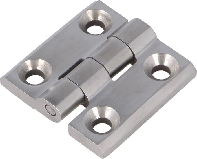 Scharnier - 40x40mm - RVS - Extra sterk