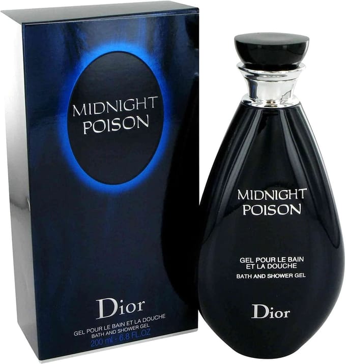Christian Dior Midnight Poison Bath & Shower Gel - Vintage - 200 ml