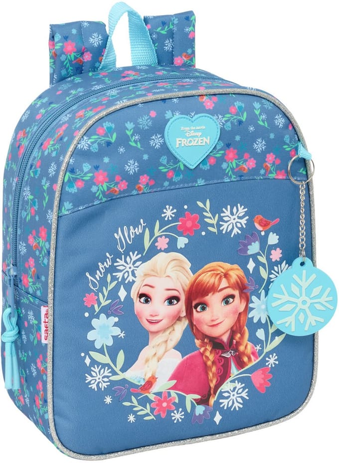 Schoolrugzak Frozen Blauw 22 x 27 x 10 cm
