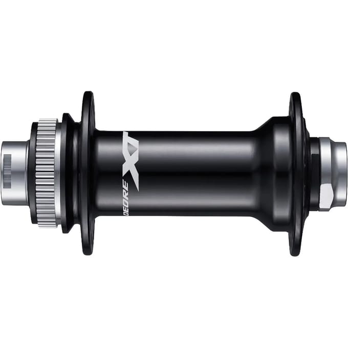 Voornaaf schijfrem centrale vergrendeling 28h Shimano Deore XT HB-M8110-B