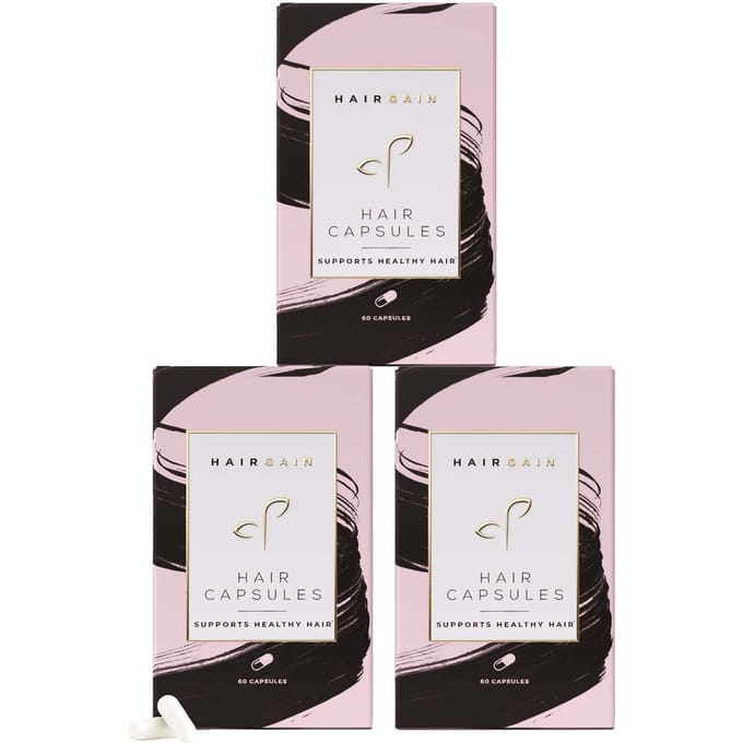 Hair Gain Hair Capsules Trio