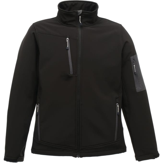 Regatta - Heren Standout Arcola 3-Laags Waterdichte en Ademende Softshell Jas (Zwart)