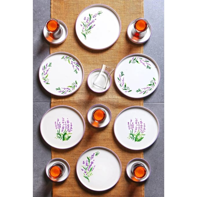 12-delige ontbijtset Fresh keramiek | Hermia
