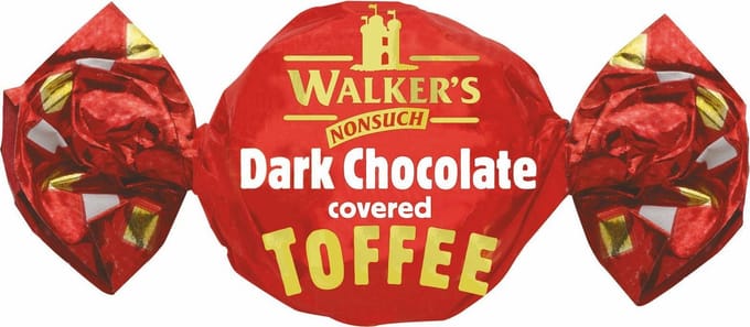 WALKER Eclair toffee - stevige toffee met pure chocolade - 2,5 kilo