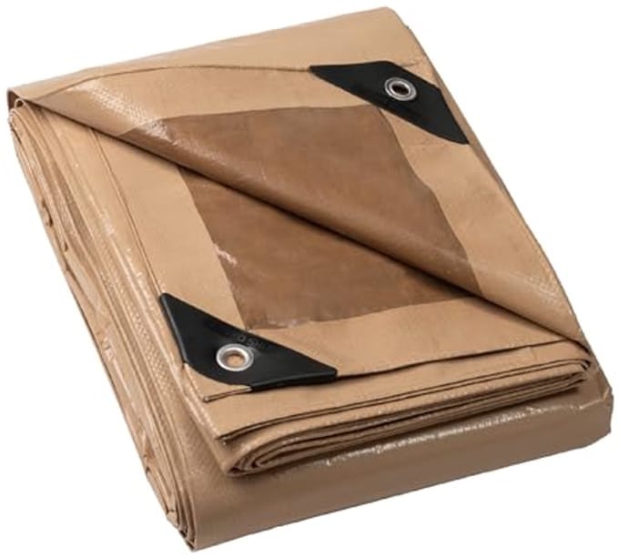 Waterdichte Tarpaulin 4m x 4m - Multifunctioneel, Scheurbestendig en UV-Stabiliseerd