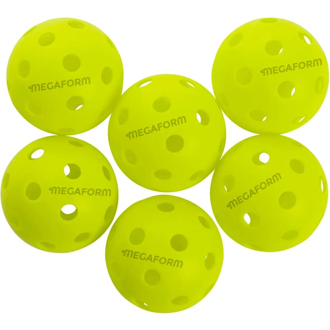 Pickleball ballen Megaform Indoor 2023 (x6)