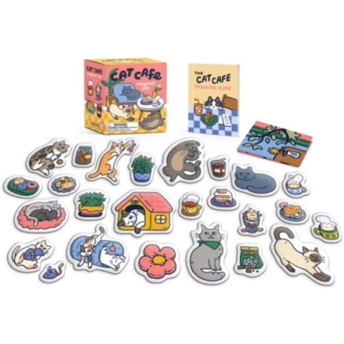 Cat Cafe Magnet Set - Rp Minis - Alasdair Stuart