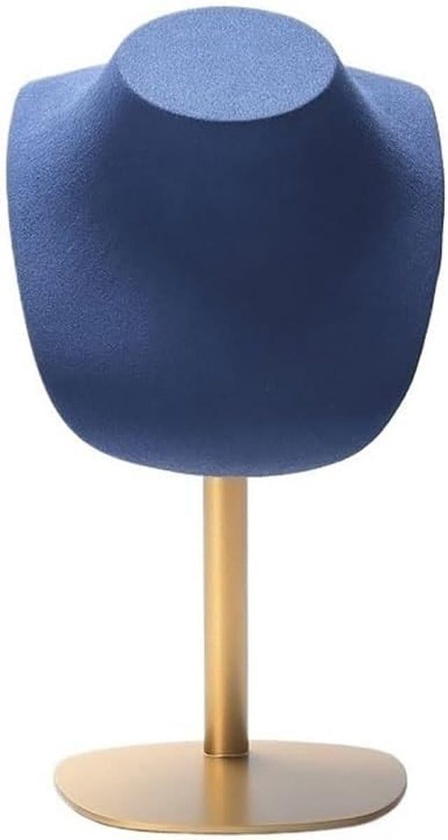 Sieradenhouder - Display Rek - Sieraden Presenteren - Fluwelen Afwerking - Niet Gespecificeerd - Blauw