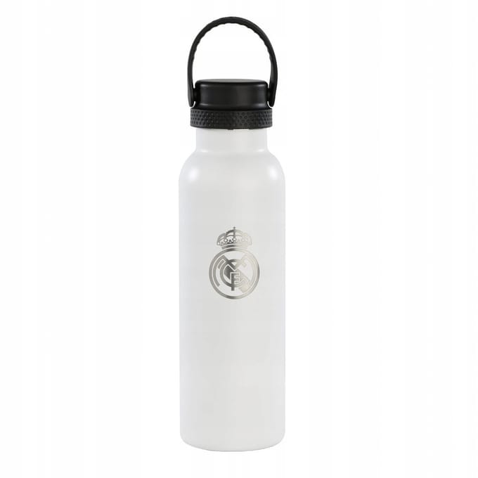 Real Madrid Thermosfles 600ml - Wit - Officieel product