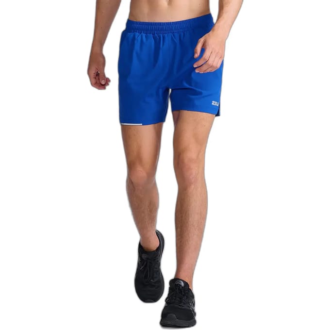 2xu Aero 5´´ Korte Broek Blauw S Man