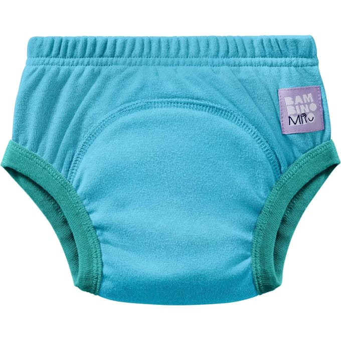 Wasbare Trainingbroek Blauw baby Bambino Mio