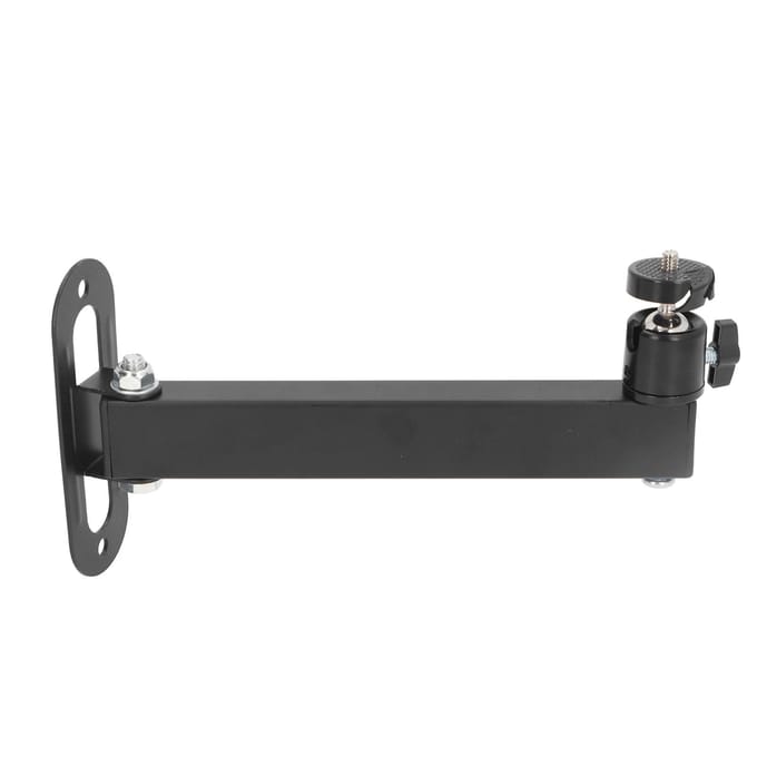 Support mural pour projecteur pliable universel 1/4 interface angle réglable forte capacité de charge 20 cm gray