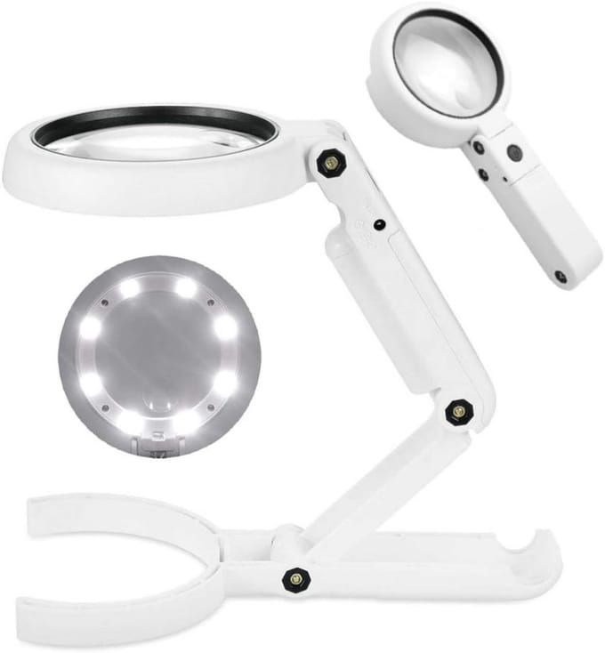 MKSS® Loeplamp met Standaard - Lamp met Led Verlichting