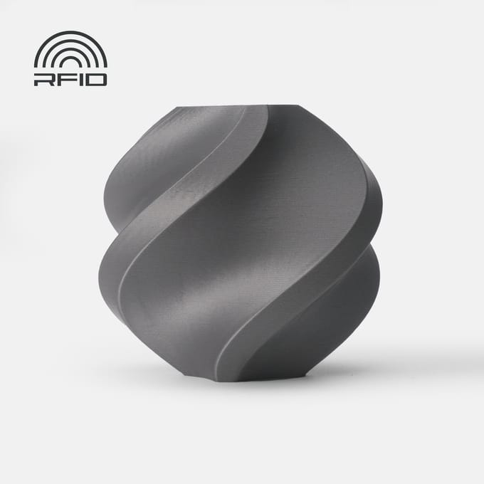Bambu Lab ABS Zilver met spoel 1.75mm 1kg RFID
