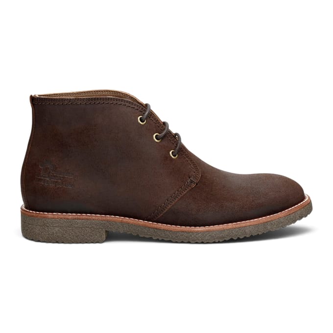 Panama Jack Waterdichte Desert Boots met Veters van Bruin Leer voor Heren - Gael C37