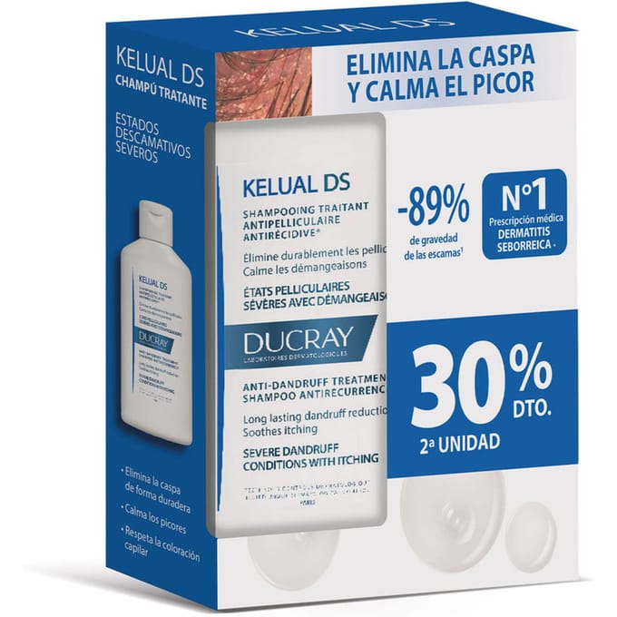 Kelual Ds Anti-roos Behandeling Shampoo Duo 2 X 100 ml