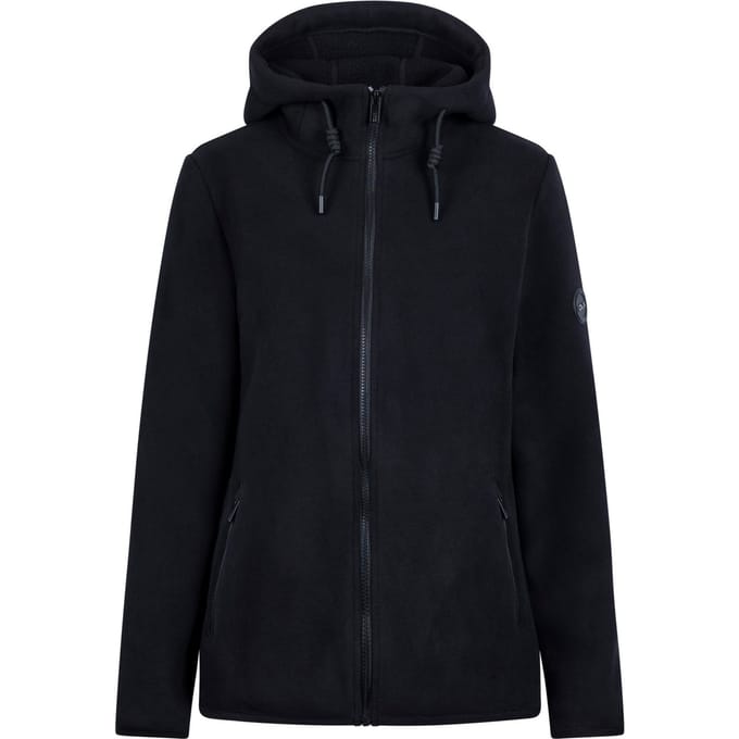 Trespass Dames/Dames Leila DLX Fleecejack (Zwart)