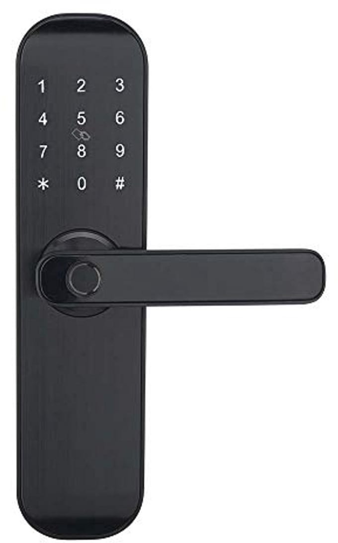 Bluetooth Digitaal Slot met App, Code en Kaart - Geschikt voor Rechterhand Deuren